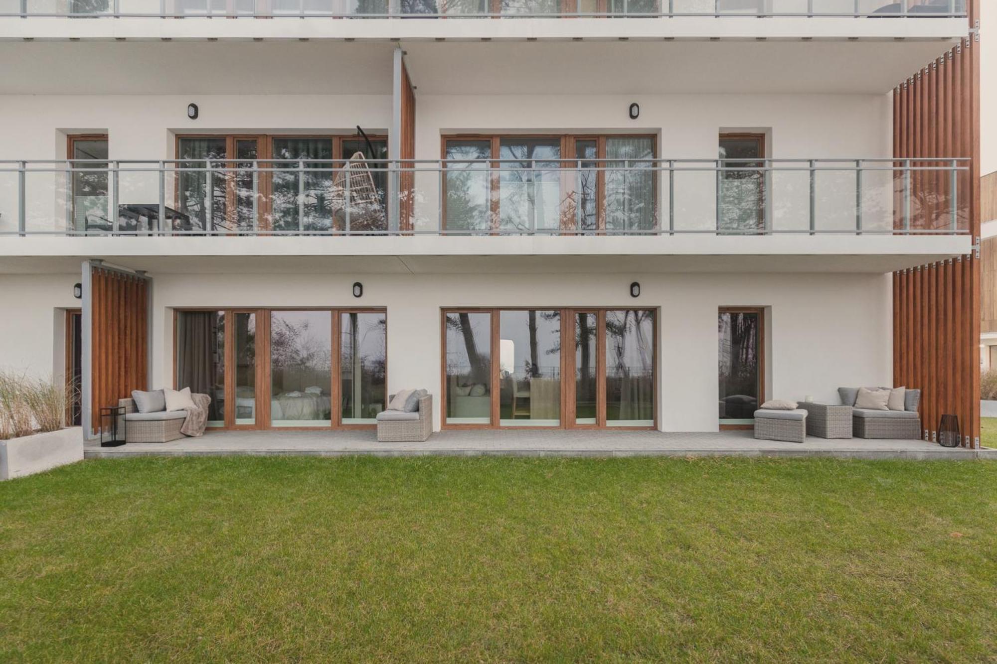 Let'S Sea - 2 Bedroom - Premium Baltic Apartment With Front Sea View Garden And Spa Access Gąski 외부 사진